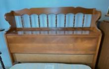 Vintage Wood Twin Size Bed