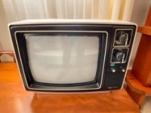 Vintage Sears 12" Color TV.
