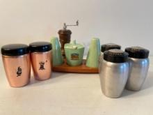 Interesting Group of Vintage Salt and Pepper Shakers