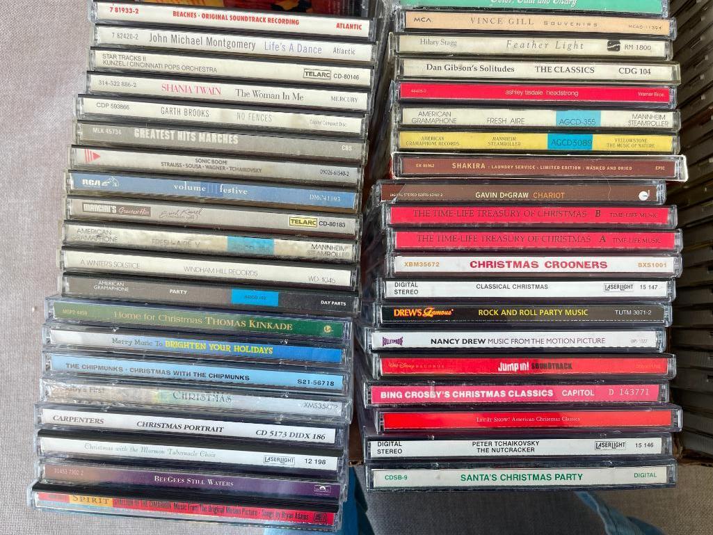 Group of Music CDs