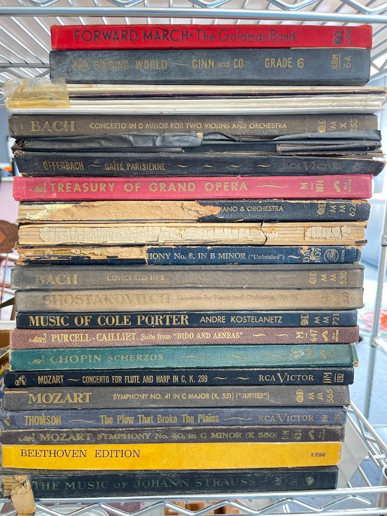 Group of Vintage Records