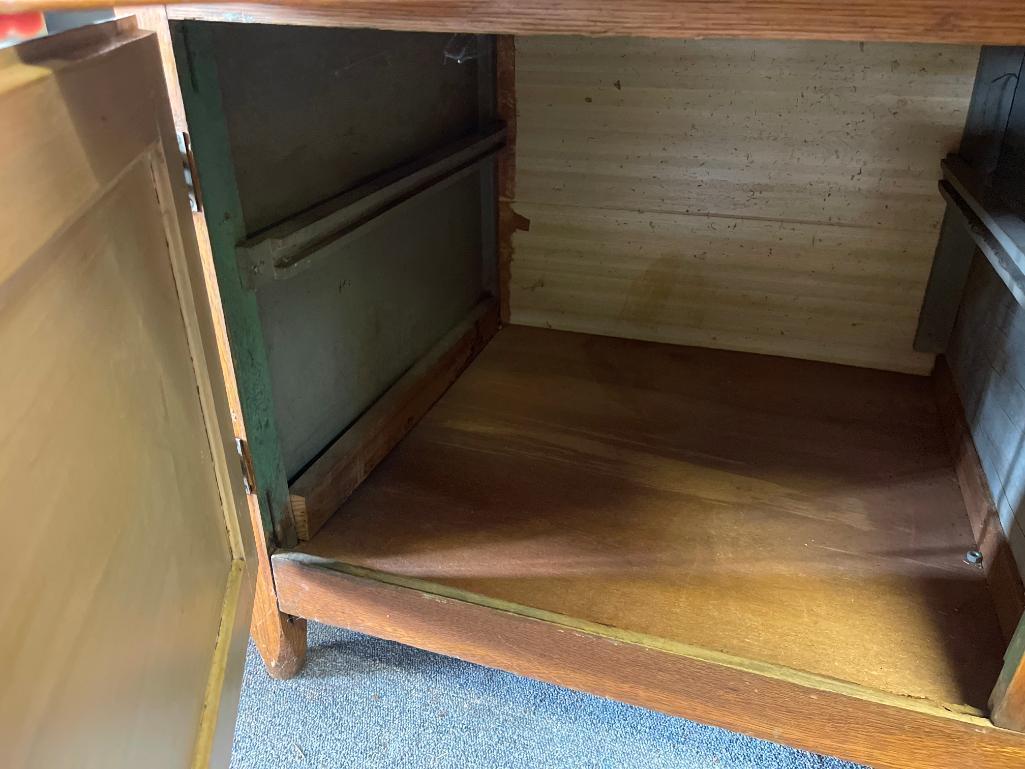 Vintage Seller's Kitchen Cabinet