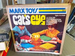 Group of Vintage Youth Toys and Games
