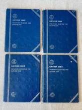Group of 4 Lincoln One Cent Coin Collection Booklets