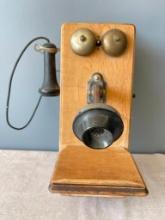 Vintage Wall Mounted Telephone