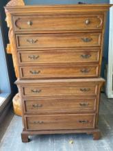 Walnut Chest of Drawers w/Seven Drawers
