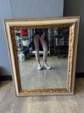 Decorative Mirror w/Wood Frame