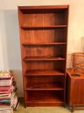 Vintage Wooden Bookshelf