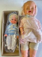 Two Vintage Baby Dolls