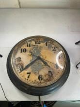 Large old clock