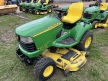 John Deere X485 Garden Tractor