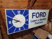 Ford Lawn & Garden Tractors Clock