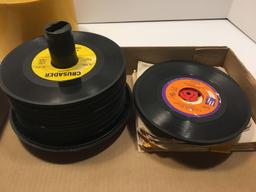 Vintage 45 records/DISK GO CASE carrier