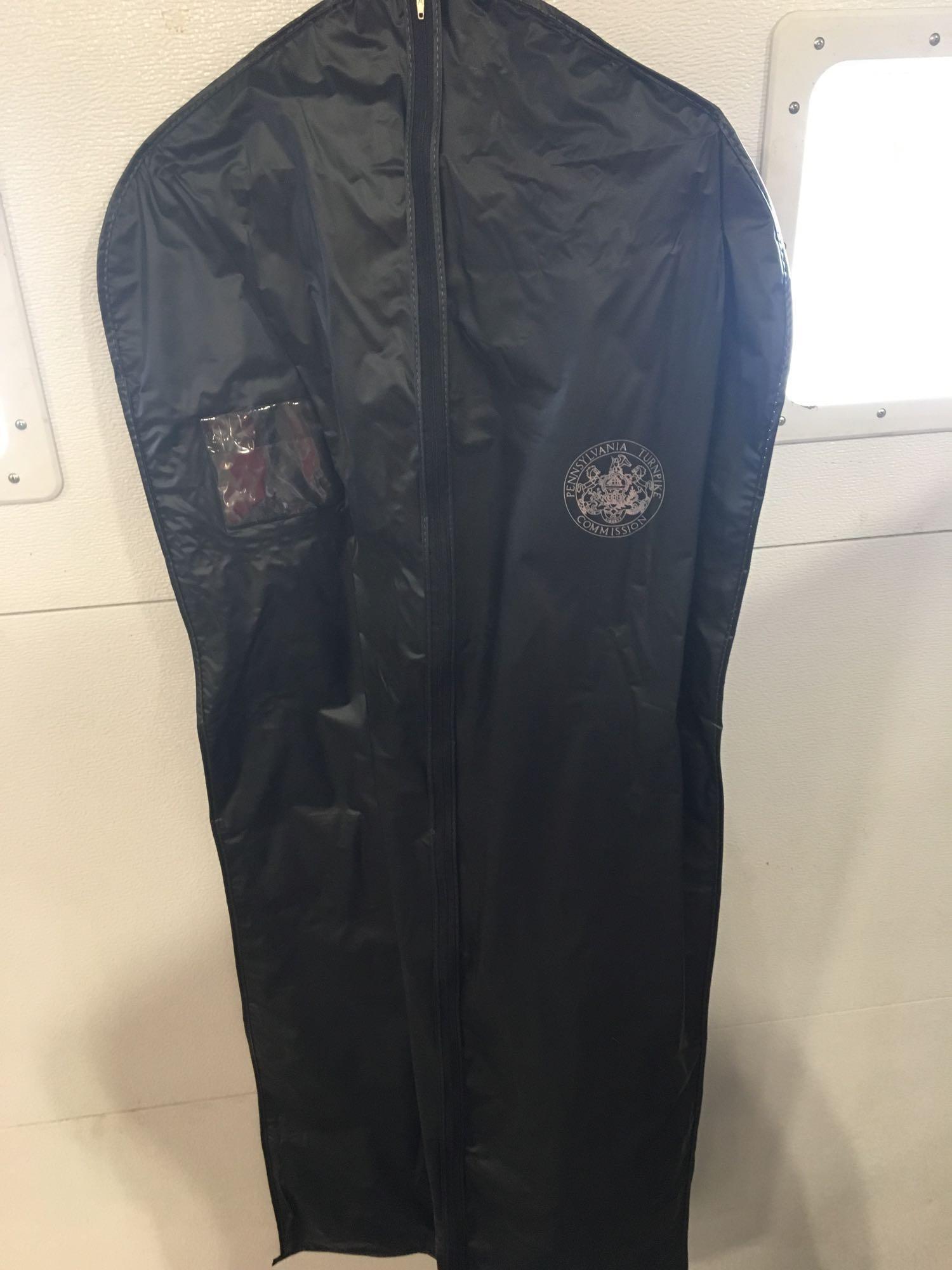 Pennsylvania Turnpike Commission apparel (windbreaker jacket, garment bag, short sleeve workshirt,