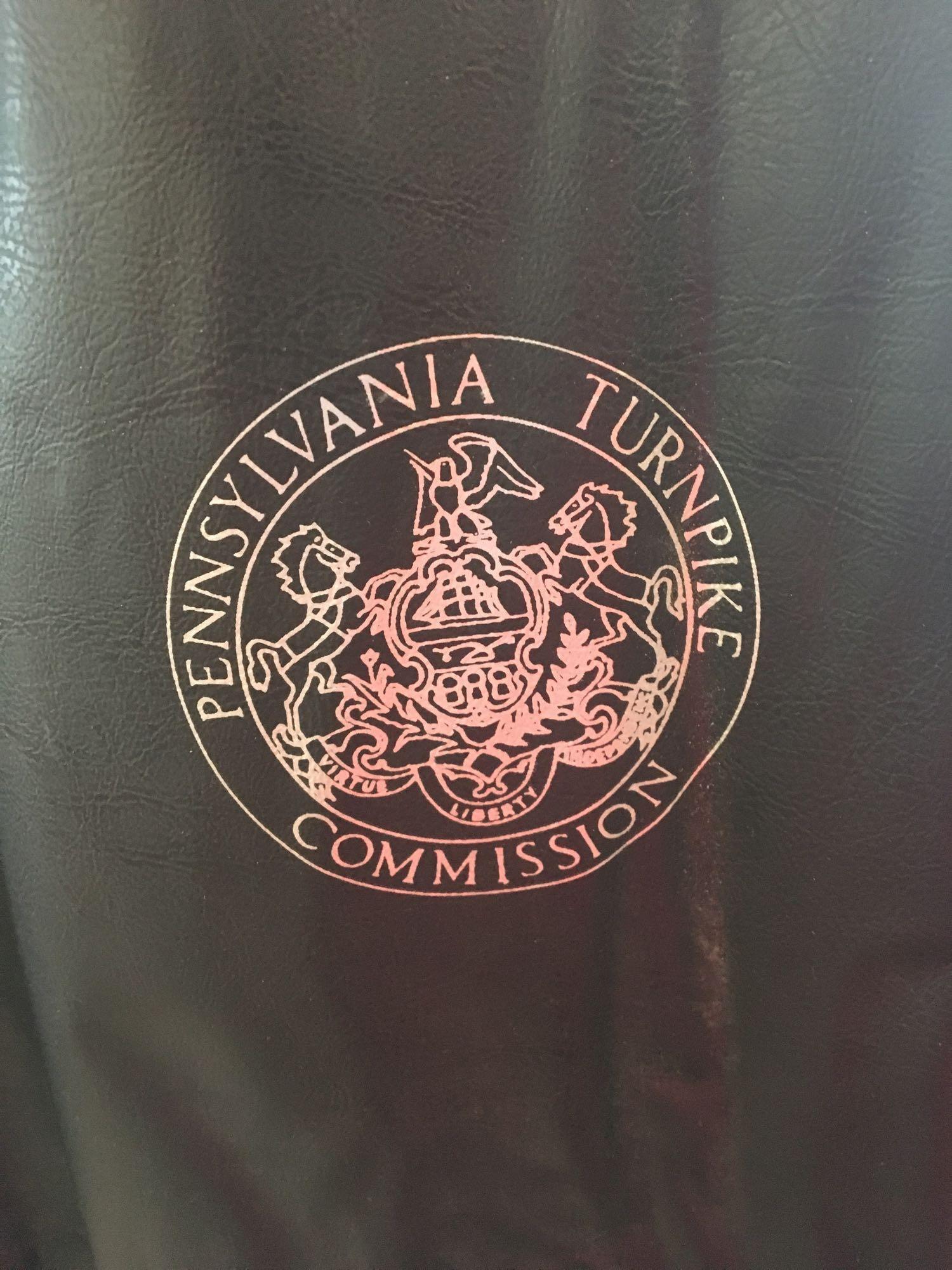 Pennsylvania Turnpike Commission apparel (windbreaker jacket, garment bag, short sleeve workshirt,