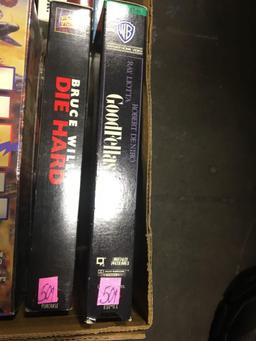 VHS tapes/movies