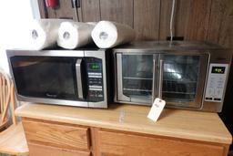 MAGIC CHEF MICROWAVE AND TOASTER OVEN
