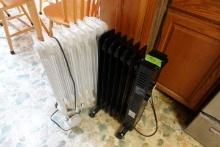 TWO OIL ELECTRIC HEATERS