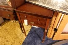 SEWING MACHINE TABLE WITH DAMAGE