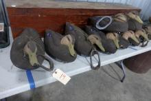 10 GIARDINA DECOYS WITH STRINGS AND WEIGHTS LIKE NEW
