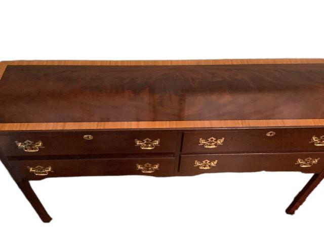 Chippendale 4-Drawer Sideboard, Dovetail