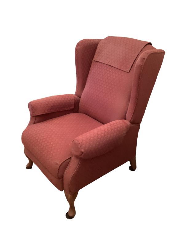 Upholstered Recliner--matches Lot #40