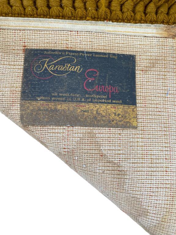 (2) Rugs: Karastan Wool Rug 35 1-2” x 61 1/4”