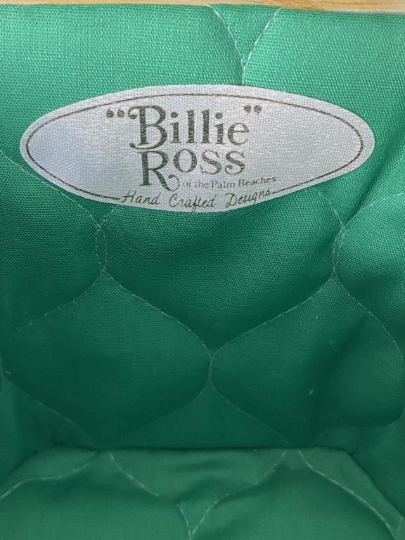 "Billie" Ross of the Palm Beaches Hand Crafted