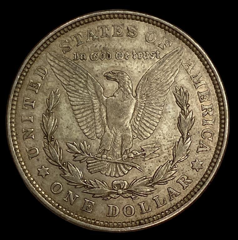 1921 Morgan Silver Dollar—No Mint Mark