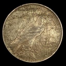1922 Peace Silver Dollar—D Mint Mark