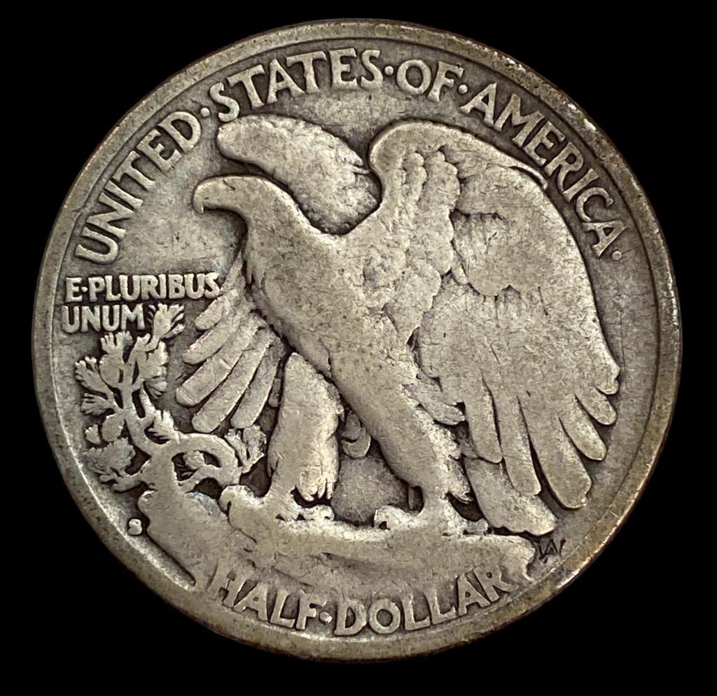 1942 Liberty Walking Half Dollar--S Mint Mark