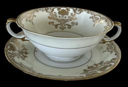 Set of Meito "Goldwyn" Hand-Painted China (Japan):