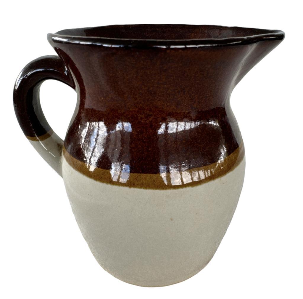 (2) Pottery Items: Roseville Pitcher - 5” H and