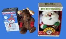 Assorted Singing Christmas Toys