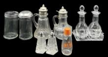 Assorted Vintage Kitchen Glassware Collectibles
