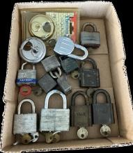 (14) Assorted Locks with Keys