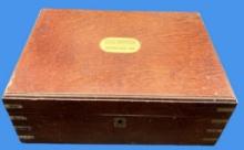 Piffers Khyber Pass 1880 Locking Wooden Box With