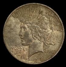1922 Peace Silver Dollar—D Mint Mark
