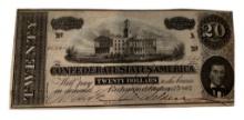 $20 Confederate Money--Richmond February 17, 1861