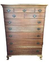 Chest of Drawers, Dovetail Construction, Brass