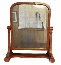 Antique Dresser Top Swing Mirror—