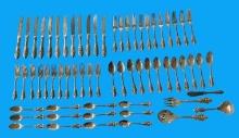 Set of Silver Plate Flatware (China):