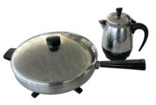 Farberware Stainless Steel Electric Skillet and