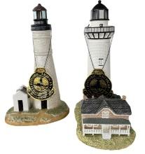 (2) Lefton Lighthouse Lamps: Key West, FL