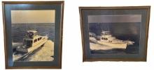 (2) Framed and Matted Photographs - 25 1/2” x 2
