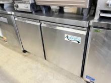Avantco 48” 2 Door Worktop Refrigerator