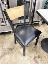 Dining Chairs w/Black Cushion