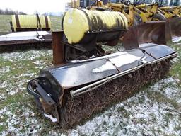 SWEEPSTER Model 21109MH, 9' Hydraulic Broom, with water system (WA270) (AL-327) (Derry Lane -