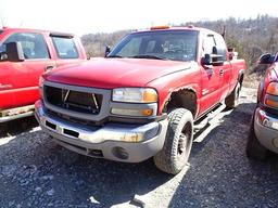 2006 GMC Model 3500, 4x4 Extended Cab Pickup Truck, VIN# 1GTHK39D36E187251, powered by Duramax 6.6L