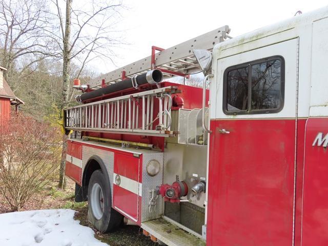 1970 MACK Model CF685F-10 Fire Truck, VIN# 1237, powered by Mack 6 cylinder diesel engine and 5